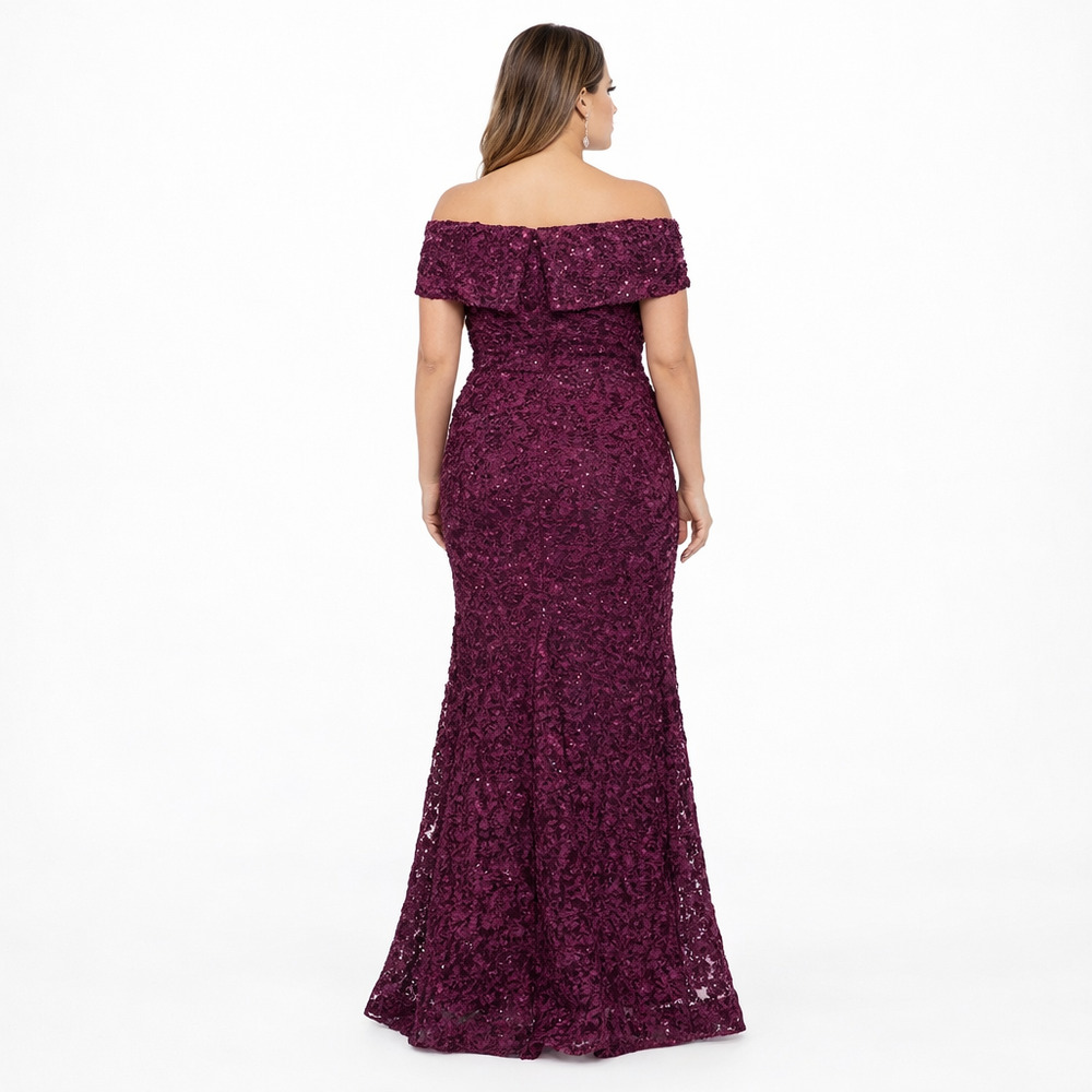 Xscape Formal Evening Gown Sz 16W Mother of Bride Wedding Cocktail Party Dress - Picture 2 of 15